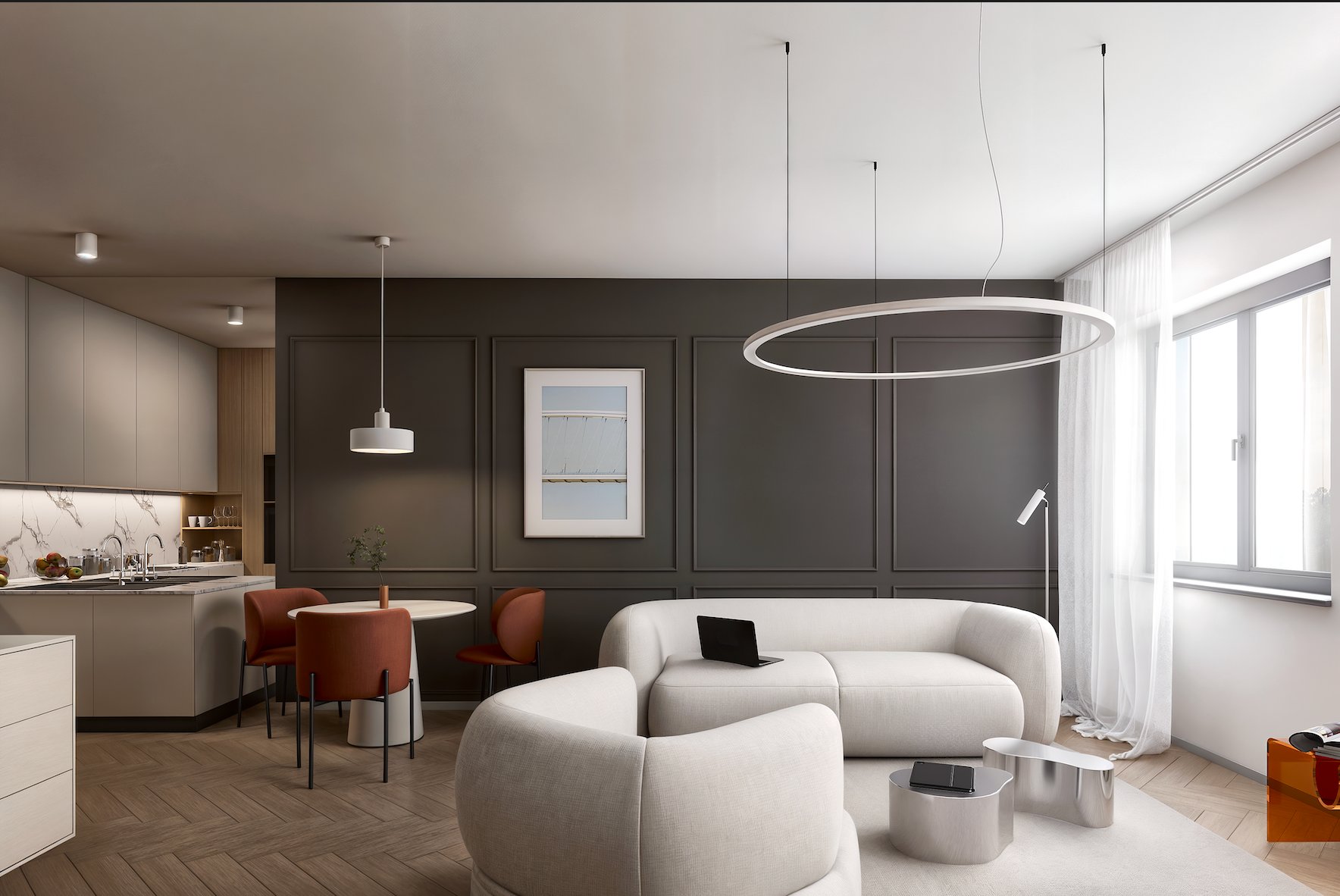 Apollo Apartment Interior in Bratislava